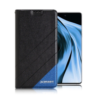 Xmart for 三星 Galaxy Note 10 完美拼色磁扣皮套