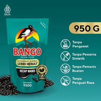 BANGO Kecap Manis Refill 950 gr --- BANGO SWEET SOY SAUCE 950GR