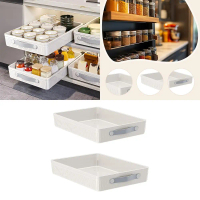 Kệ Kéo Ra Cho Nhà Bếp, Loại Ngăn Kéo, Kệ Lưu Trữ Ngăn Kéo Ra, Chịu Lực, Dụng Cụ Sắp Xếp Ngăn Kéo Trư