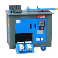 GF20 22 25 Type External Angle Vontrol Steel Bar Bending Machine Tube Bending Machine Steel Bar Bend