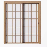 【訂製產品】日式滑動格子移門定制中式禪意與室榻榻米實木開門隔間窗戶屏風