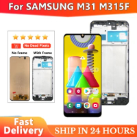 Tested For Samsung M31 LCD Display Touch Screen Digitizer Assembly For Samsung M31 M315 M315F SM-M315F Display Screen