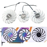 DIY 3PCS RTX 3060 TI GPU Fan，For Colorful RTX 3080 3070 3060 Ti Igame Ultra Oc Graphics card cooling fan