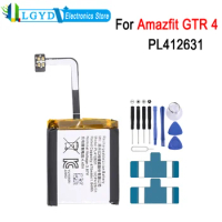 PL412631 For Amazfit GTR 4 Smartwatch 475mAh Rechargeable Lithium Battery Repair Replacement Part
