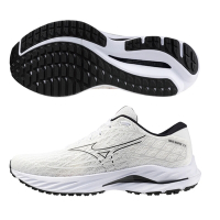 MIZUNO 美津濃 慢跑鞋 男鞋 運動鞋 緩震 INSPIRE 黑白 J1GC245201