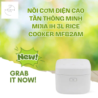 Nồi cơm điện cao tần thông minh Mijia IH 3L rice cooker MFB2AM