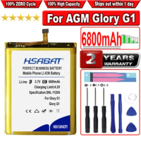 HSABAT 6800mAh Battery for AGM Glory G1
