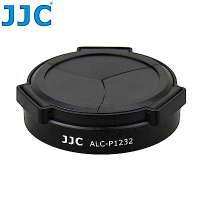JJC國際副廠Panasonic自動鏡頭蓋ALC-P1232黑/銀(適Lumix G Vario HD 12-32mm f/3.5-5.6 ASPH MEGA OIS)