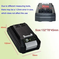 For Greenworks Suitable 24V 3000/4000/6000mAh electric tool screwdriver lawn mower lithium battery