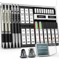 Four Candies Art ชุด ดินสอกล ของขวัญ คริสต์มาส สอบ เฉพาะ 0.5 0.7 0.9 มม HB 2H 2B 4B สี ไส้ กราฟิก สำ