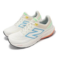 【NEW BALANCE】慢跑鞋 Fresh Foam X 860 V14 D 女鞋 寬楦 米白 橘 緩衝 運動鞋 NB(W860W14-D)