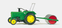 Mini 現貨 Preiser 17929 HO規 農用拖拉機 附農用滾筒