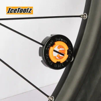 Icetoolz 10-15 Gauge Bicycle Wheelset Spoke Spanner Tool Kit Road Bike Spoke Adjust Tool MTB Wheel Rim Spoke Nipple Wrench