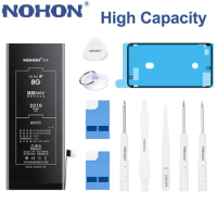 NOHON High Capacity Battery For Apple iPhone 7 8 Plus 6S 8Plus 7Plus 6Plus XS For iPhone8 11 iphone12 mini Replacement Batteries
