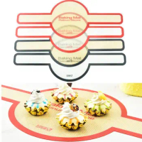 Reusable Oval Silicone Baking Mat for Dutch Oven With Long Handles Bread Baking Mat Liner