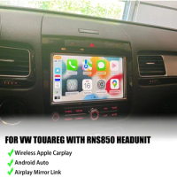 RNS850 Stereo Upgrade Apple CarPlay Integraion For VW Touareg Android Auto Airplay Smart Video Module