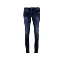 3Second Women's Long Skinny Jeans Denim On OL-C011024 M Dark Blue