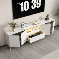 Fireplace Mueble Tv Stand Cabinet Table Entertainment Center Monitor Tv Stand Unit 80 Inch Tv Mueble Media Console Furniture