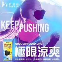 【K’s 凱恩絲】韓版透氣防曬3D立體口罩-成人專用款(透氣舒適不悶熱、包覆性強、戶外活動超適合)