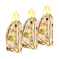 【豐滿生技】歡喜薑黃拉麵禮盒3盒(500g×2包/盒)