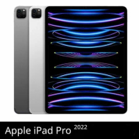 Apple iPad Pro 12.9吋 2022 128G WIFI -含鋼化玻璃貼+可立式三折皮套
