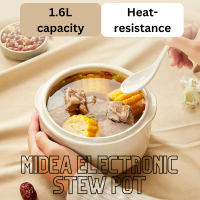 DZ16E102 Electric Stew Pot: Automatic Ceramic Cooker for Soup, Porridge, Health Preservation. Multif