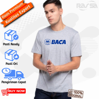 Baju Kaos Pria Casual Distro Premium Plesetan Baca BCA Original Brand