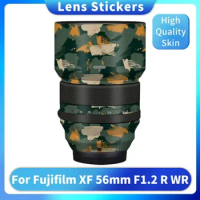 XF 56 F1.2 II Decal Skin Vinyl Wrap Film Lens Body Protective Sticker Coat For Fuji Fujifilm XF 56mm F1.2 R WR XF56mmF1.2 R WR