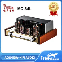 YAQIN MC-84L Class A Tube Amplifier MC4L Fever HiFi Home Preamplifier 4X EL84 / 6P14 2X 12ax7 Electronic Vacuum Tube Amp