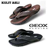 SANDAL PRIA KULIT ASLI GEOX / SENDAL JEPIT COWOK / SANDAL KASUAL TRENDY RINGAN / SANDAL LEBARAN