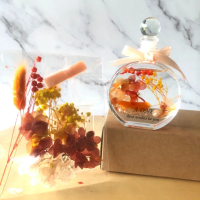 【A-ONE 匯旺】浮游花DIY材料包 乾燥植物 羊齒 裝飾花 繡球花 乾花材料包 天然風乾 羊齒 蓬萊松 H17
