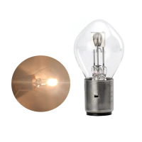 Mentol Kecerahan Tinggi, BA20D, untuk Motosikal, 12V, 35W, Mentol Lampu Depan Halogen, Mentol Singal
