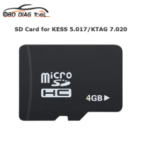 Newest SD Card for KESS V5.017/KTAG V7.020 ECU Chip Tuning Tool SD Card 4GB Files Contents Fix Damaged KESS 5.017/K-TAG 7.020
