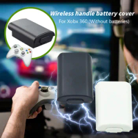 Rechargeable Battery Case Cover For Xbox 360 Game Machine With Sticker Wireless Controller Battery Case for Game Console Props
