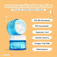PS. PRETTYSKIN. Kem Dưỡng ẩm dịu da Hydra B5 Derma Repair Cream với 10% Dexpanthenol & Niacinamide d