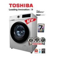 TOSHIBA 7.5KG INVERTER FRONT LOAD WASHING MACHINE TW-BH85S2M