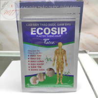 Hộp Cao Dán Thảo Dược ECOSIP 20 gói x 5 miếng