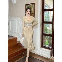 FLOREN midi dress long sleeve woman premium / korean summer dress / beachwear bali / casual dress / 