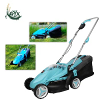 Household hand push electric lawn mower small electric lawn mower artifact lawn mower lithium battery lawn mower