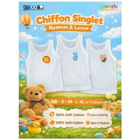 ARUCHI - Singlet Bordir Boy Girl Series Paket Singlet Bordir / Singlet Bordir/ Singlet Anak / Single