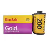 Brand New For KODAK GOLD 200 Classic Film 1-5Rolls 35mm Film 36 Exposure Per Roll Fit For 135 35mm Film Camera
