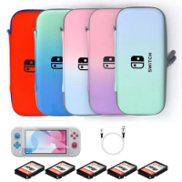 Case For Nintendo Switch Lite Console Bundle Case Protective Case Hard Carrying Storage Bag Switch Lite Pochette Game Accessory