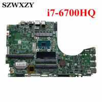 Original For MSI GT72 Laptop Motherboard With SR2FQ i7-6700HQ CPU MS-17821 VER:2.0 DDR4