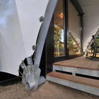 New style geodesic shell shape tent hardtop roof top tent luxury hotel resort outdoor safari mega tentcustom
