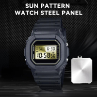 MOD ACC Modified Sun Pattern Watch Dial Steel Panel For Casio For G-Shock DW5600 GWM5610 DW6900 GMW-B5000 GX56 GWF1000