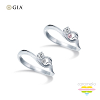預購 彩糖鑽工坊 GIA 鑽石 30分 D成色 EX完美車工 鑽石戒指 2選1(愛情9號線 系列)