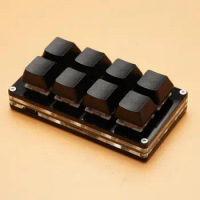 Portable OSU Gaming Keyboard Copy and Paste Mini 8 Keys Keypad DIY Shortcut Function Keyboard Programmable Mechanical Keyboard