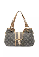 CELINE Pre-Loved Buckle Triomphe Tote