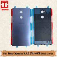 Orignal Back Cover For Sony Xperia C8 XA2 Ultra Back Rear Case Housing Door For Sony XA2 Ultra Back Battery Cover Replacement