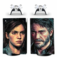 The Last of Us PS5 Digital Skin Sticker for Playstation 5 Console &amp; 2 Controllers Decal Vinyl Skins